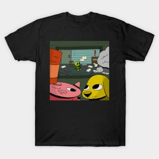 Frog Dog Log - Curious T-Shirt